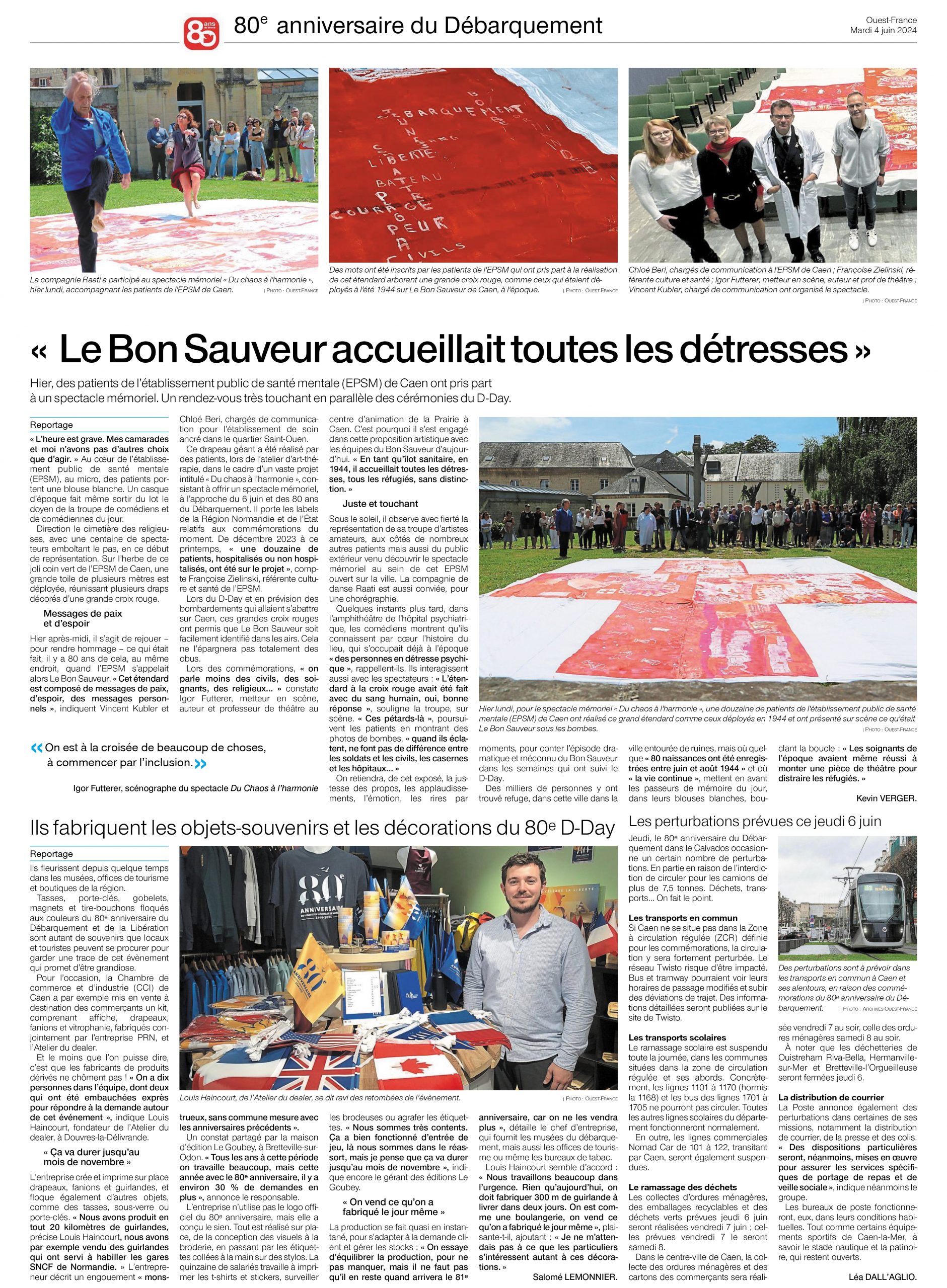 EPSM de Caen - Igor Futterer - Du chaos à l'Harmonie - 2024