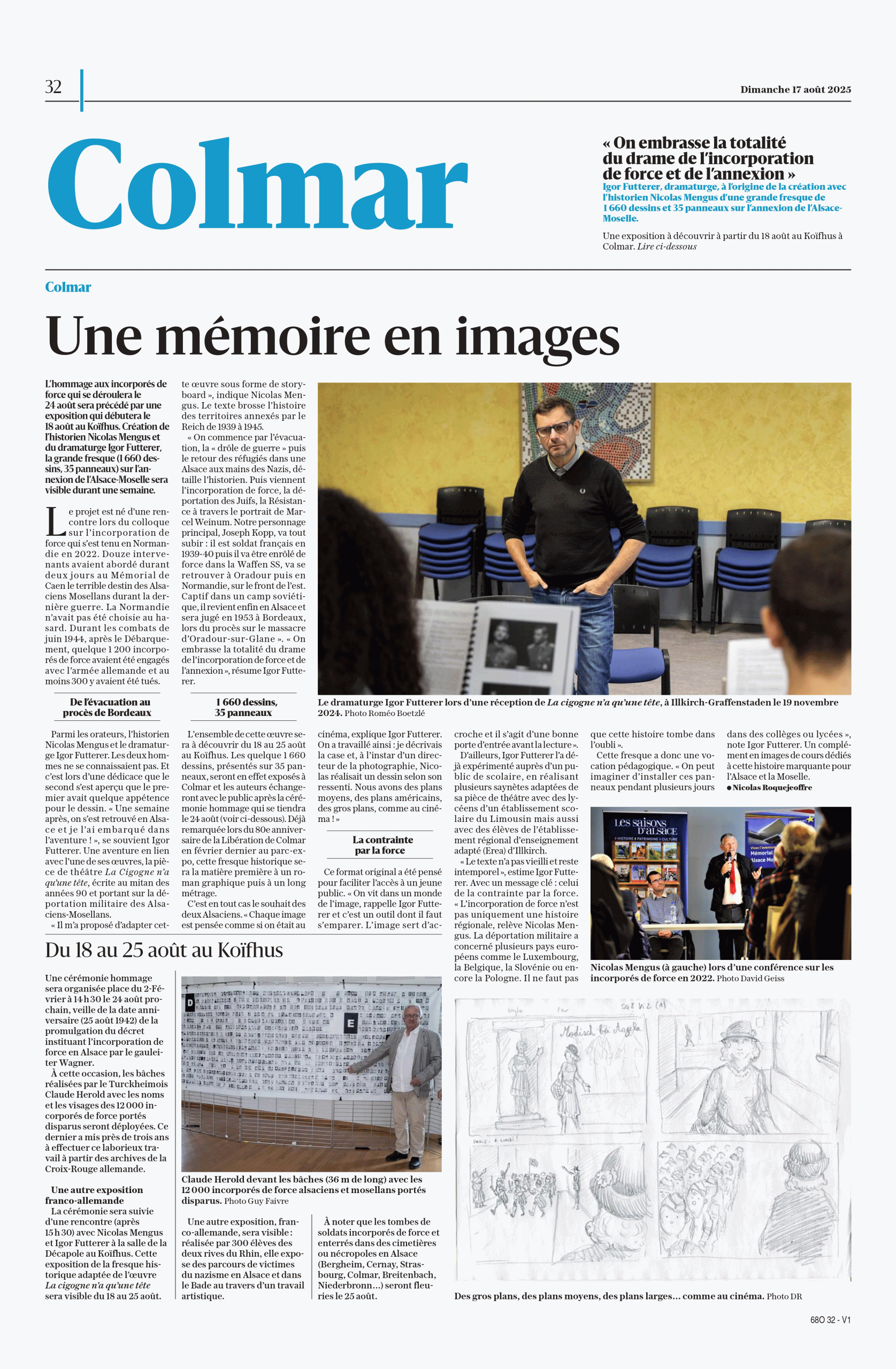 DNA - Igor Futterer - Colmar Aout 2025 -Broderie d'Alsace DNA - Igor Futterer - Colmar Aout 2025 -Broderie d'Alsace