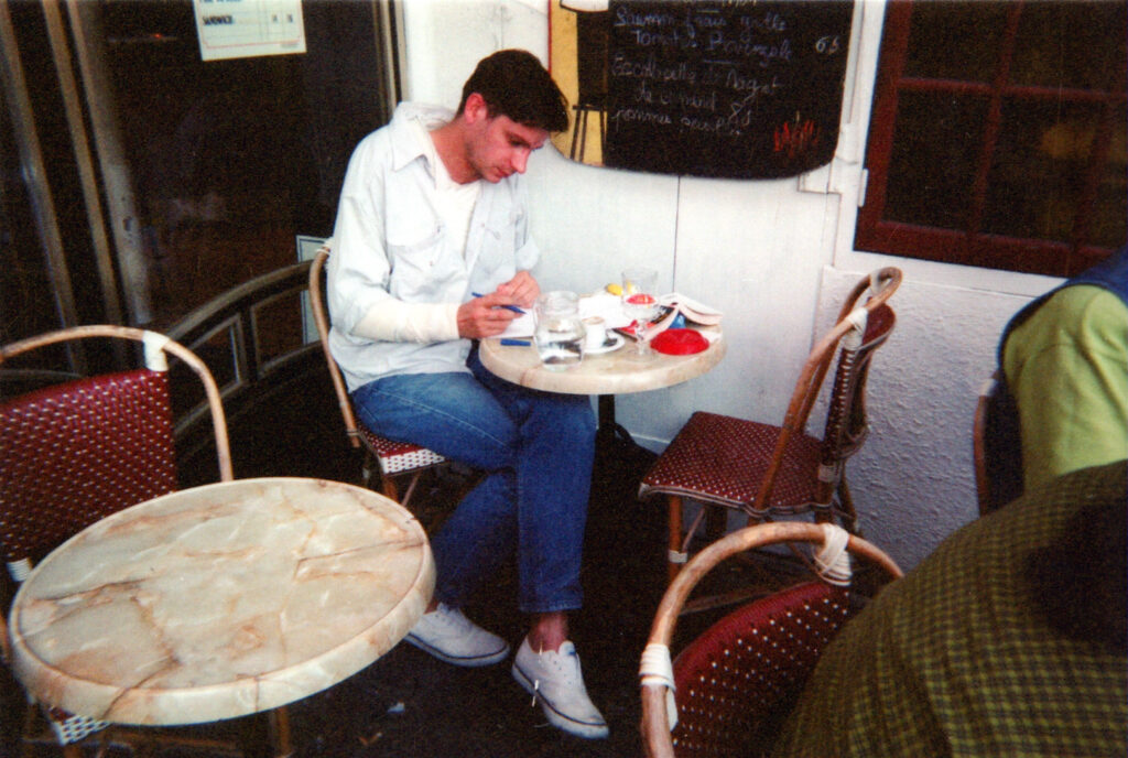 Igor Futterer - La Fraisette - Ecriture de la cigogne n'a qu'une tête - 1996