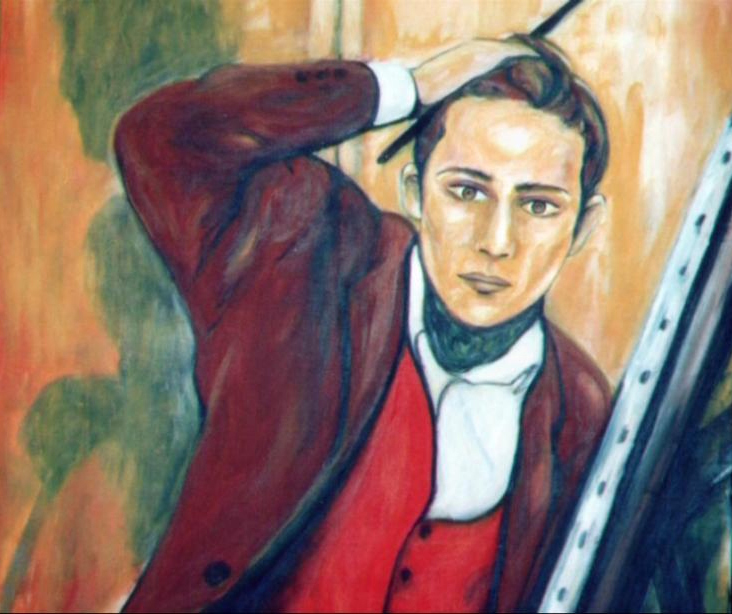 Le Modèle Guillaume Deffontaines Igor Futterer portrait 1996