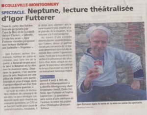 Neptune Igor Futterer Liberté 2019